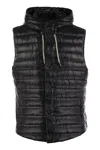 Herno Men's Sleeveless Down Jacket In Black