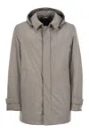 Herno Men's Laminar 2-layer Goretex Coat In Beige