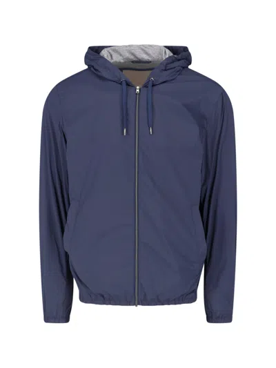 HERNO HERNO MEN'S STRETCH POLYAMIDE JACKET WITH VISCOSE LINING