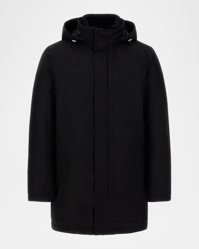 Herno Men's Sub Zero Jacket W/ Hood In Multi