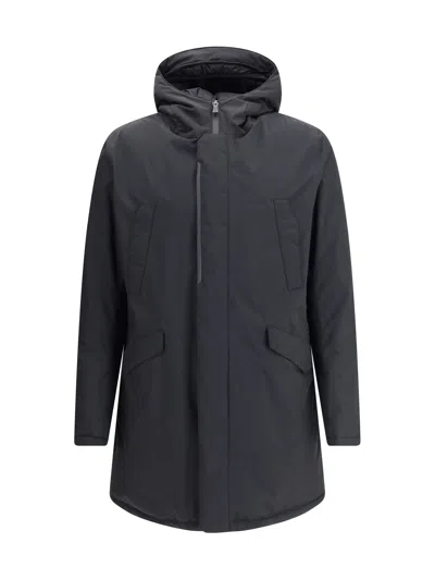 HERNO HERNO MEN TECHNICAL FABRIC PARKA