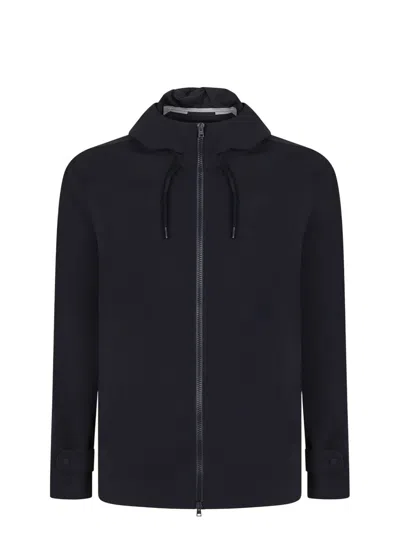 HERNO MEN'S TECHNO FABRIC JACKET
