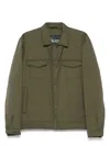 Herno Button-up Chest-pocket Jacket In Green