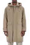 Herno Sub Zero Line Padded Down Parka In Neutral