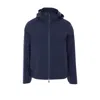 Herno Men Windstopper 2 Layers Jacket In Blue