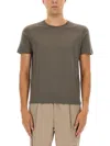 Herno Wool T-shirt In Gray