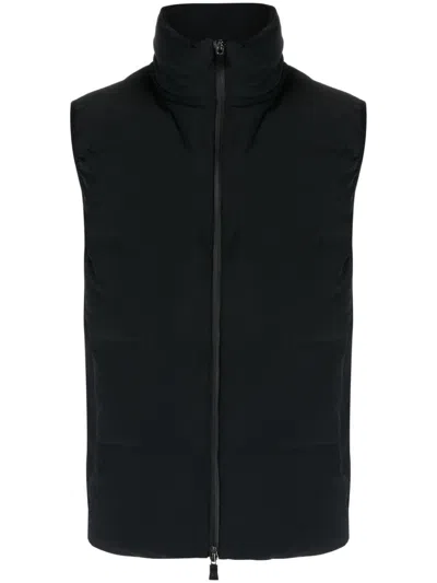 HERNO MEN'S ZIP UP PUFFER GILET