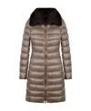 Herno Metallic Padded Down Coat In Multicolor
