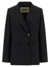Herno Blazer Micro Paillettes In Black