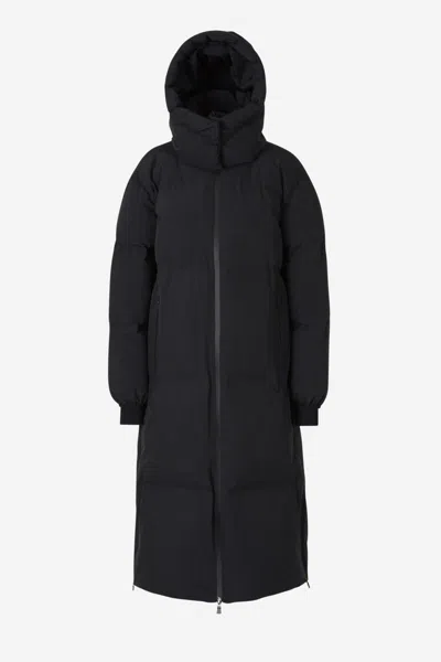 Herno Padded Zip-up Trench Coat In Zipper Opening On Both Sides
