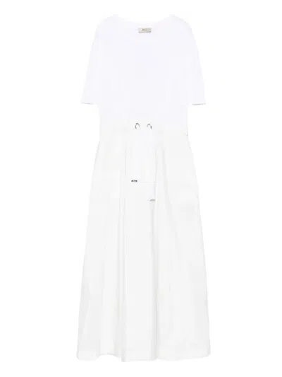 Herno Midi Dress In Multi