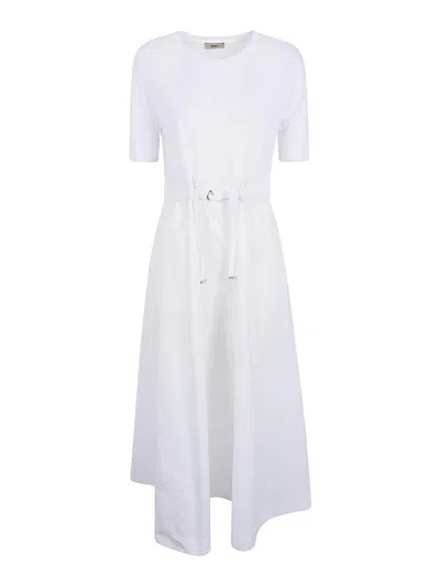 Herno Midi Dress In White
