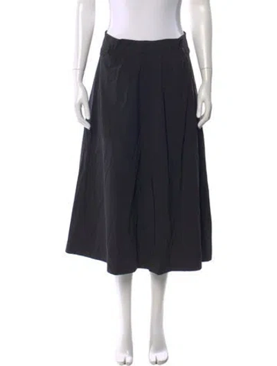 Pre-owned Herno Midi Length Skirt In Black