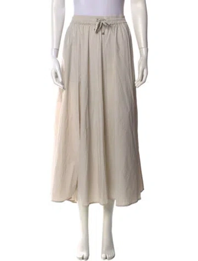 Pre-owned Herno Midi Length Skirt In Neutral