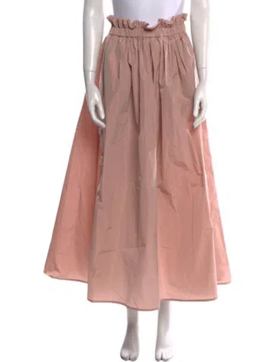 Pre-owned Herno Midi Length Skirt W/ Tags In Pink
