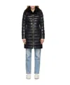 Herno Mid-length Puffer Coat In Blue