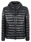 HERNO MIDNIGHT BLUE GOOSE DOWN PADDED JACKETS