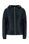 Herno Midnight Blue Nylon Down Jacket In Blue