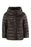 Herno Mini Cape With Jewelled Sleeves