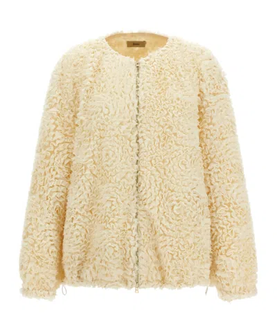 HERNO HERNO MINI RUFFLE TULLE JACKET