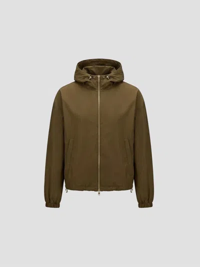 Herno Mini Short Jacket For Summer 2026 In Animal Print