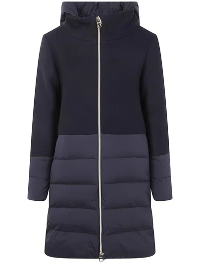 HERNO HERNO "MIX FABRIC" MEDIUM JACKET