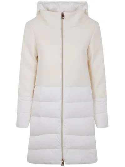 HERNO HERNO "MIX FABRIC" MEDIUM JACKET