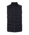 Herno Black Polyamide Sleveless Jacket In Black