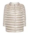 Herno Reversible Nylon Down Jacket In Nude