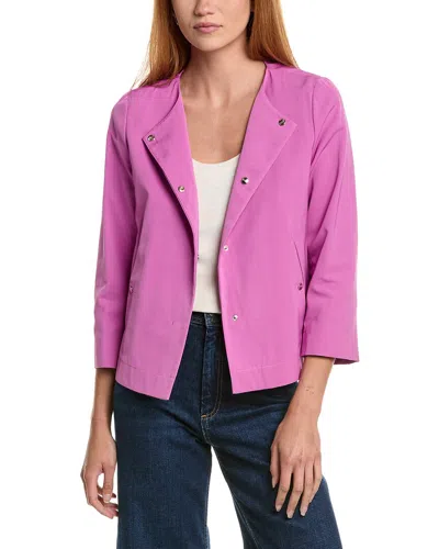 Herno Modern Cut Jacket In Purple