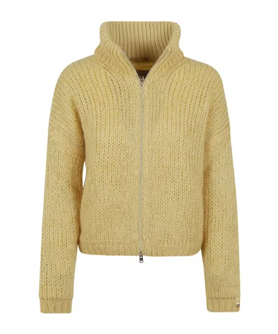 HERNO MOHAIR-BLEND CARDIGAN