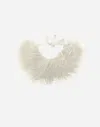 Herno Mongolian Fur Collar In Brown