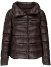 Herno "monogram" Cape Jacket Clothing In Brown