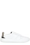 Herno Monogram-heel Low-top Sneakers In Bia__