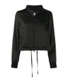 Herno Monogram-jacquard Bomber Jacket In Black