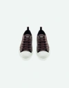 Herno Monogram Trainers In Dark Taupe