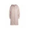 Herno Multicolor Copper Coat In Pink