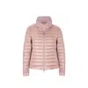 Herno Multicolor Polyamide Jackets And Coat In Pink