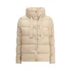 Herno Multicolor Polyester Coat In Neutral
