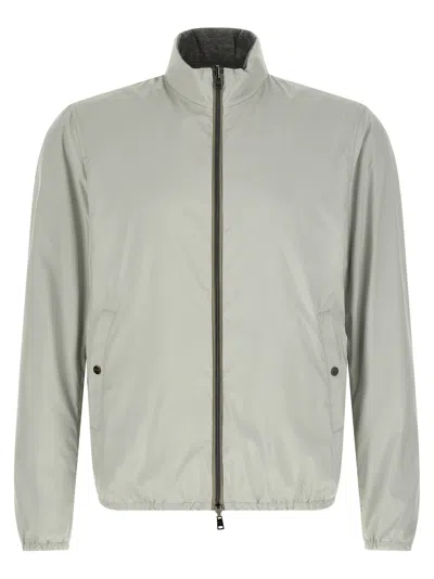 HERNO HERNO MULTICOLOR POLYESTER MEN'S BOMBER