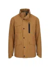 Herno Multi-pocket Shell Jacket In Brown
