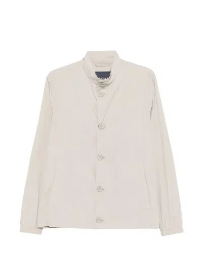 HERNO HERNO NATURAL POLYAMIDE SHORT JACKET