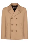 Herno Men's Cotton Peacoat