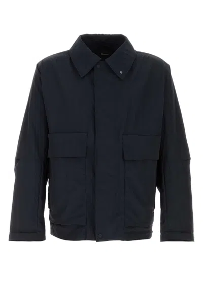 Herno Navy Blue Nylon Jacket