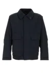Herno Navy Blue Nylon Jacket