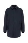Herno Navy Blue Polyester Jacket