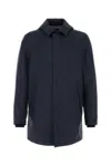 Herno Navy Blue Polyester Jacket