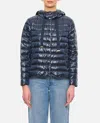 Herno Navy Blue Puffer Jacket In Multi