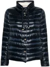 Herno Puffer Jacket With High Collar And Drawstring
