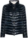 Herno Puffer Jacket With High Collar And Drawstring
